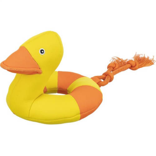Aqua Toy Duck on Rope - játék (úsztatható) kutyák részére (20cm/36cm)