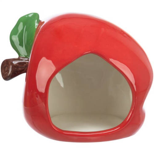 Trixie Ceramic House apple - kerámia ház (alma formájú) egerek és hörcsögök részére (Ø13x10x10m)