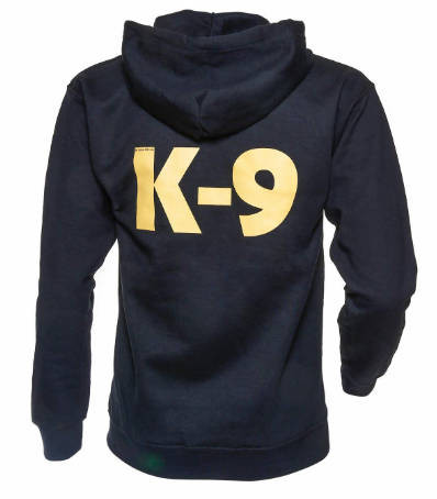 JK9 Kapucnis cipzáras pulóver, fekete, méret: 3XL