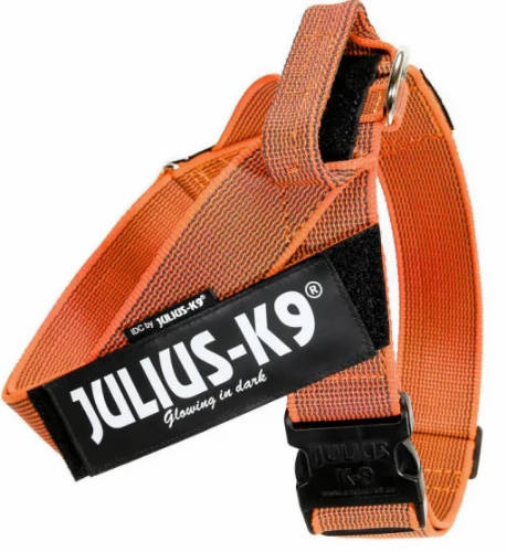Julius K-9 Color&Gray IDC Hevederhám 3-as méret (narancs) 84-113cm