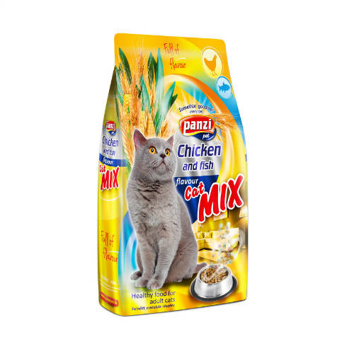 Panzi Cat-Mix Adult 10kg (csirke) száraztáp - Felnőtt macskák részére