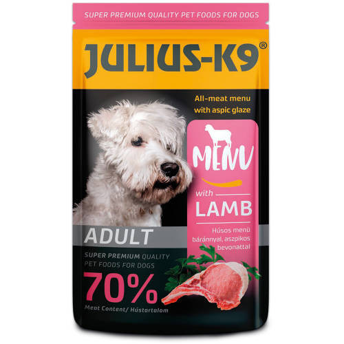 Julius-K9 Dog Adult Beef - nedveseledel (bárány) felnőtt kutyák részére (125g)