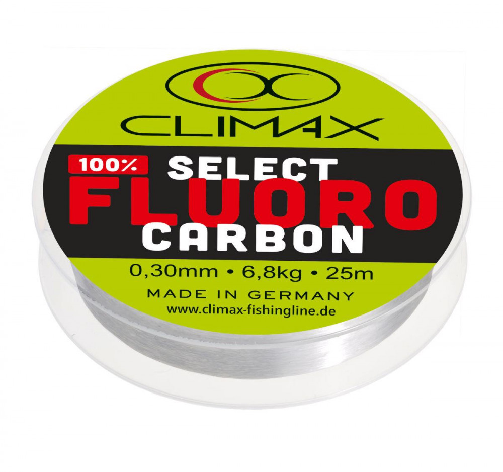 CLIMAX SELECT FLUOROCARBON 25m 0.18mm 2.8kg